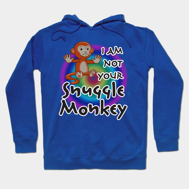 Snuggle Monkey Hoodie by WhatProductionsBobcaygeon